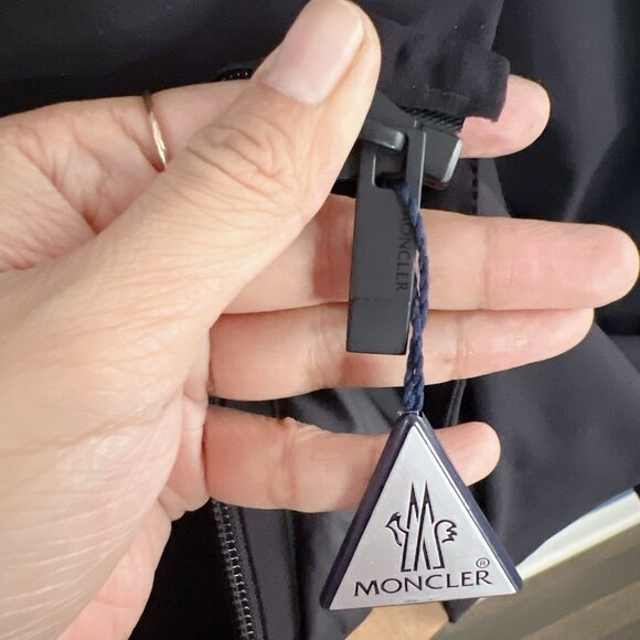 Moncler Maset Zip Shacket Down Jacket Black Mens Size 2 Medium $1690 - Picture 5 of 13